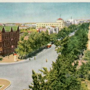 Улица Крала Маркса. Хабаровск, 1965 год