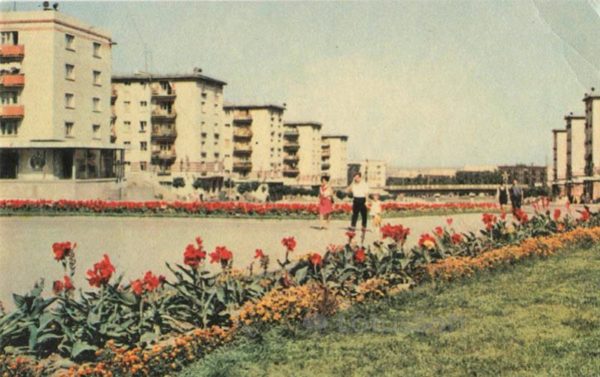 Проспект Ленина. Днепрожзежинск, 1969 год