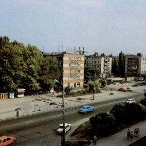 Улица Дзежинского. Таганрог, 1989 год