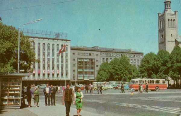 Площадь Выйду. Таллин, 1973 год