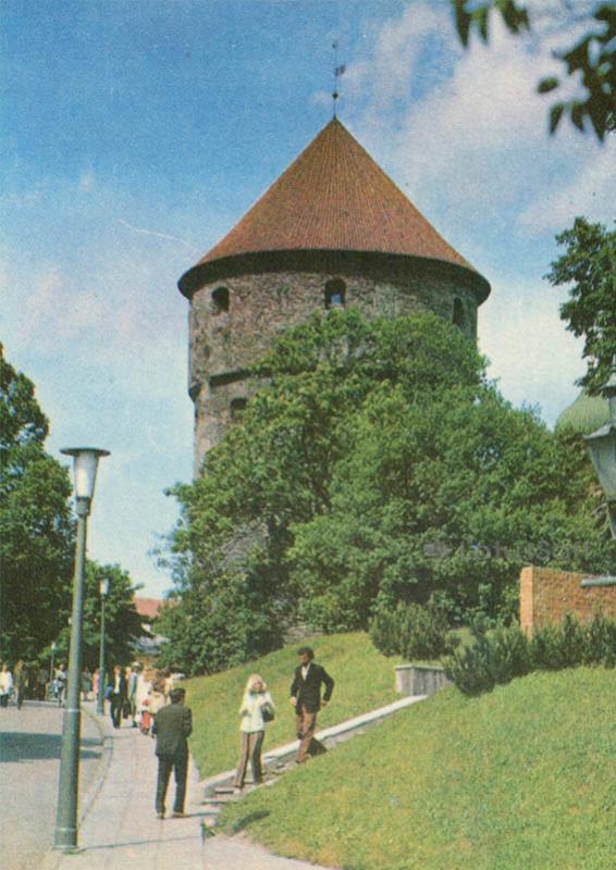 Орудийная башня Кик-ин-де-кёк. Таллин, 1978 год