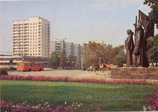 Площадь Победы. Владимир, 1986 год