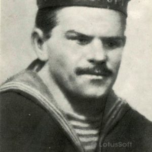 Комендор крейсера Е.П. Огнев. Крейсер “Аврора”, 1977 год