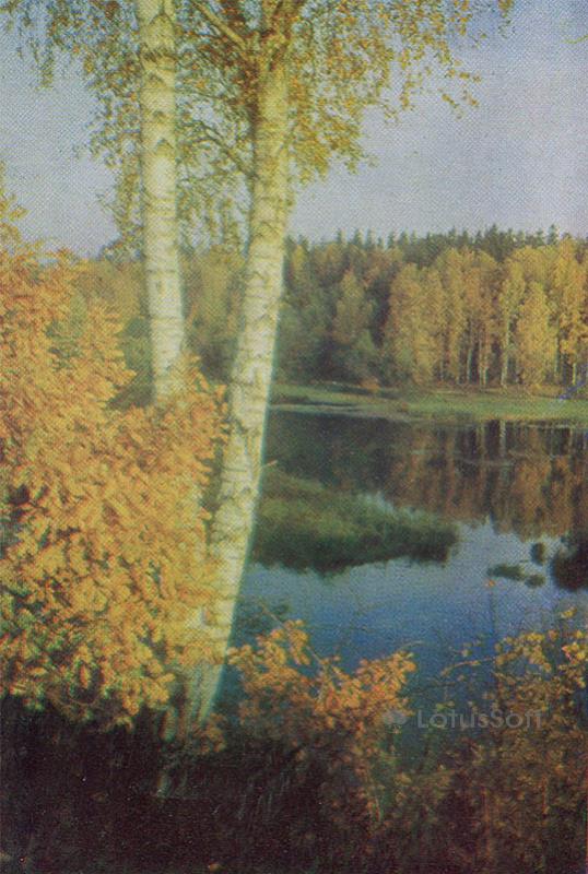 Открытка “Подмосковье”, 1963 год
