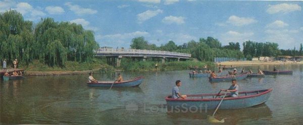 На реке Хорол. Миргород, 1972 год