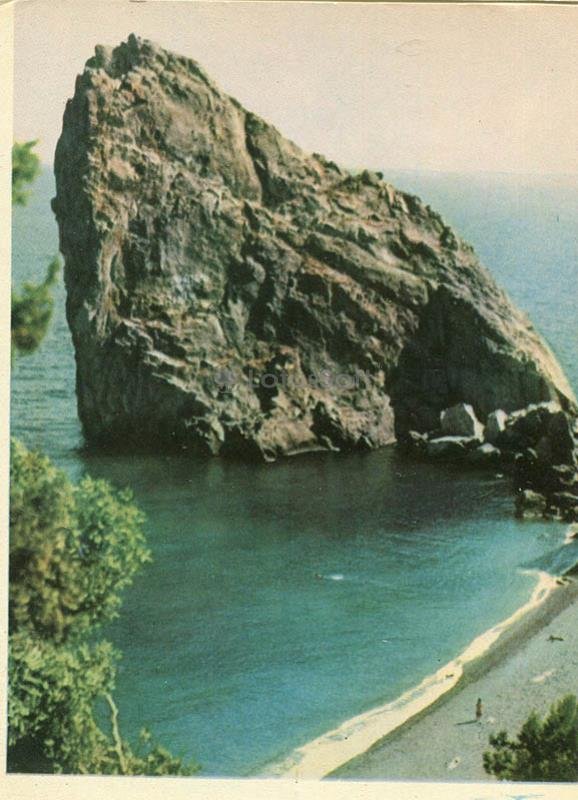 Скала “Диво”. Семииз. Крым, 1964 год