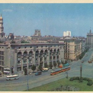 Площадь Розы Люксембург. Харьков, 1983 год