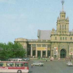 Железнодорожный вокзал. Брест, 1973 год
