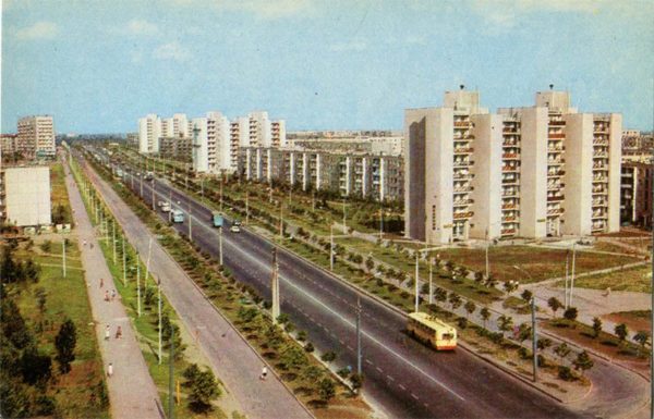 Улица Байрона. Харьков, 1975 год
