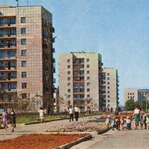 Улица имени 40-летия Казахстана. Каранада, 1972 год