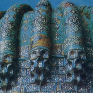 Медресе Шир-Дор. Ребристый купол. Самарканд, 1982 год
