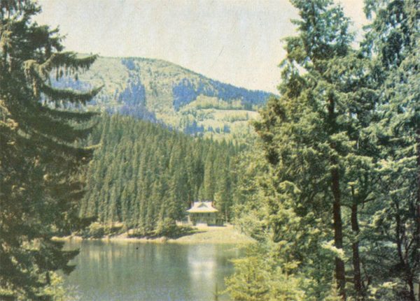 Синевирское озеро, 1970 год