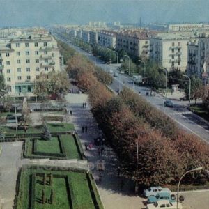 Проспект имени Ленина. Нальчик, 1977 год