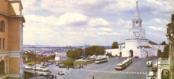 Площадь Первое Мая. Казань, 1977 год