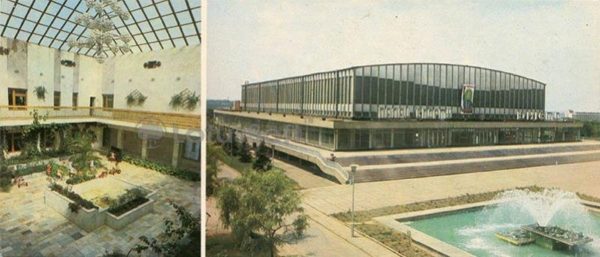 Children’s mill grinding plant conservatory. Palace of Sports “Yunost”. Zaporozhye, 1984