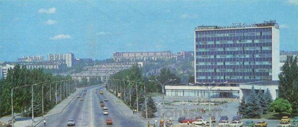 Площадь “Пушкина”. Запорожье, 1984 год
