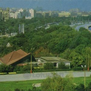 on the seaside boulevard views. Baku (1970)