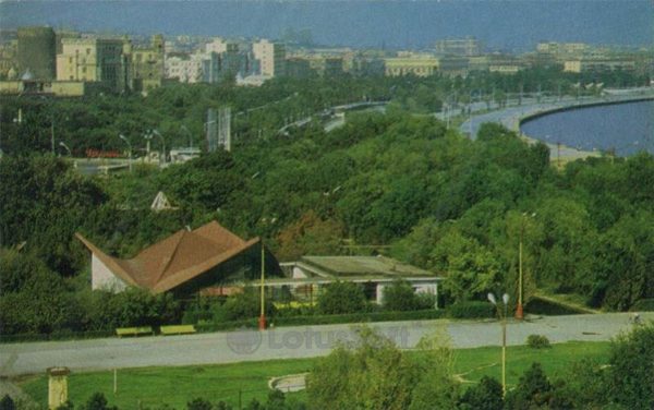Вид на приморский бульвар. Баку (1970 год)