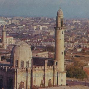 panorama of the city. Baku (1970)
