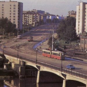 Проспект Фридриха Энгельса. Иваново, 1986 год
