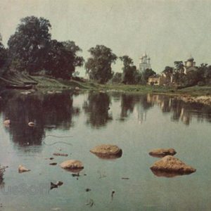 На реке Пскове. Псков, 1973 год