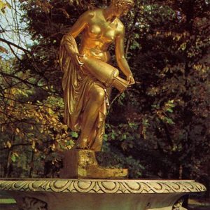 “Monarch” fountain. Peterhof, 1986