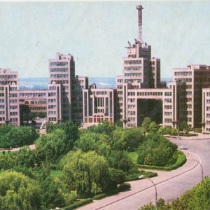 Площадь Дзержинского. Харьков, 1974 год