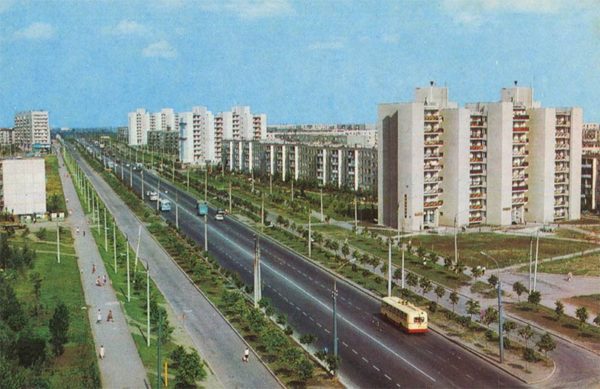 Улица Байрона. Харьков, 1974 год