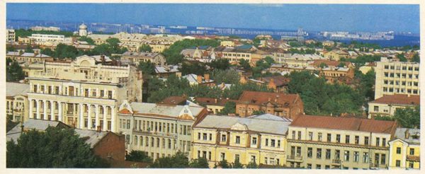 Панорама города Харьков, 1981 год