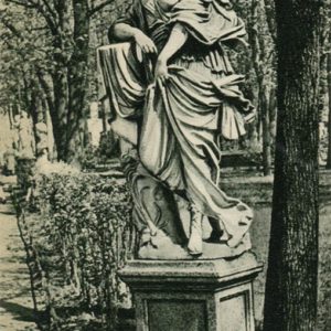 Статуя “Нимфа””. Летний сад, 1969 год
