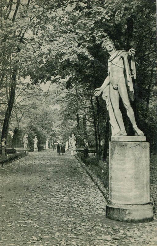 Главная аллея Летнего сада, 1969 год