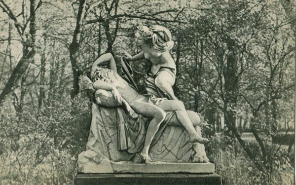Group Cupid and Psyche. Summer garden, 1969