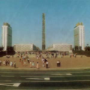 Площадь Победы. Ленинград, 1976 год
