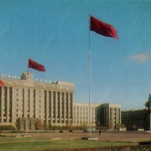 Московская площадь. Ленинград, 1976 год