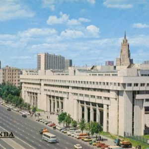 Здание агентства печати “Новости”. Москва, 1984 год