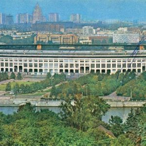 Центральный стадион имени В.И. Ленина. Москва, 1977 год