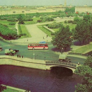 Марсово поле. Ленинград, 1984 год