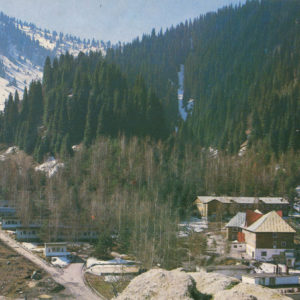 Туристическая база “Алма-Тау”. Алма-Ата, 1983 год