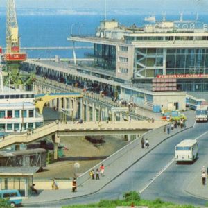 Морской вокзал. Одесса, 1981 год
