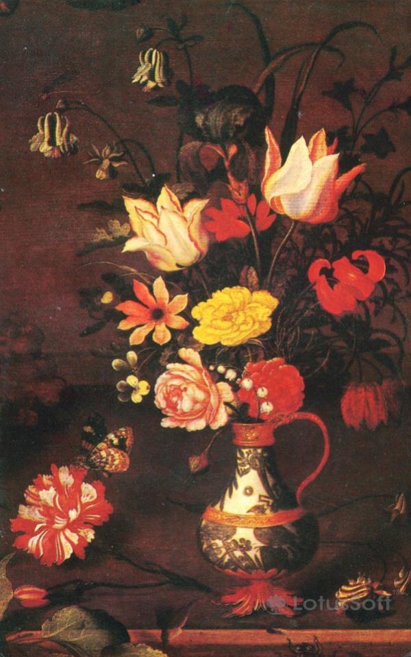 Kompoziitsiya of flowers, 1980