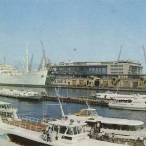 Одесса. Морской вокзал. (1973)