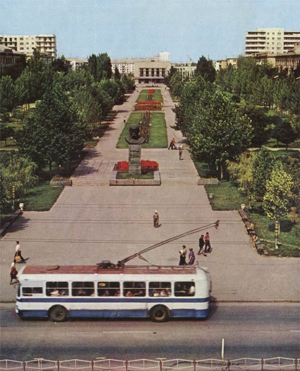Prospect tekstilnikov, Kherson, 1978