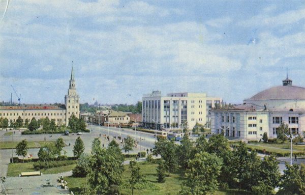 Площадь Труда, Ярославль, 1973 год