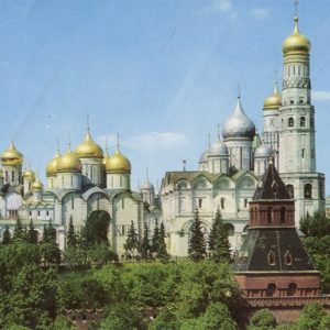 Соборы Кремля, Москва, 1975 год