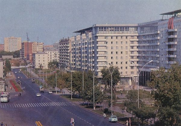 Улица Молодогвардейцев, Куйбышев, 1976 год