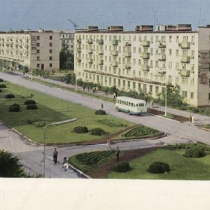 Проспект им. 50 летия ВЛКСМ, Ульяновск, 1968 год