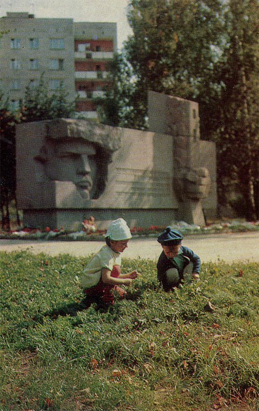 Паямтник Федору Полетаеву, Рязань, 1976 год