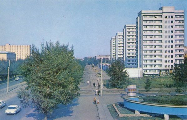 Прспект имени газеті “Красноярский рабочий”, Красноярск, 1978 год