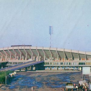 Центральный стадион, Красноярск, 1978 год