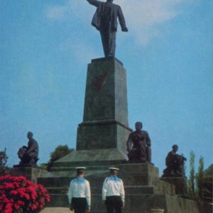 Sevastopol. VI monument Lenin, in 1977